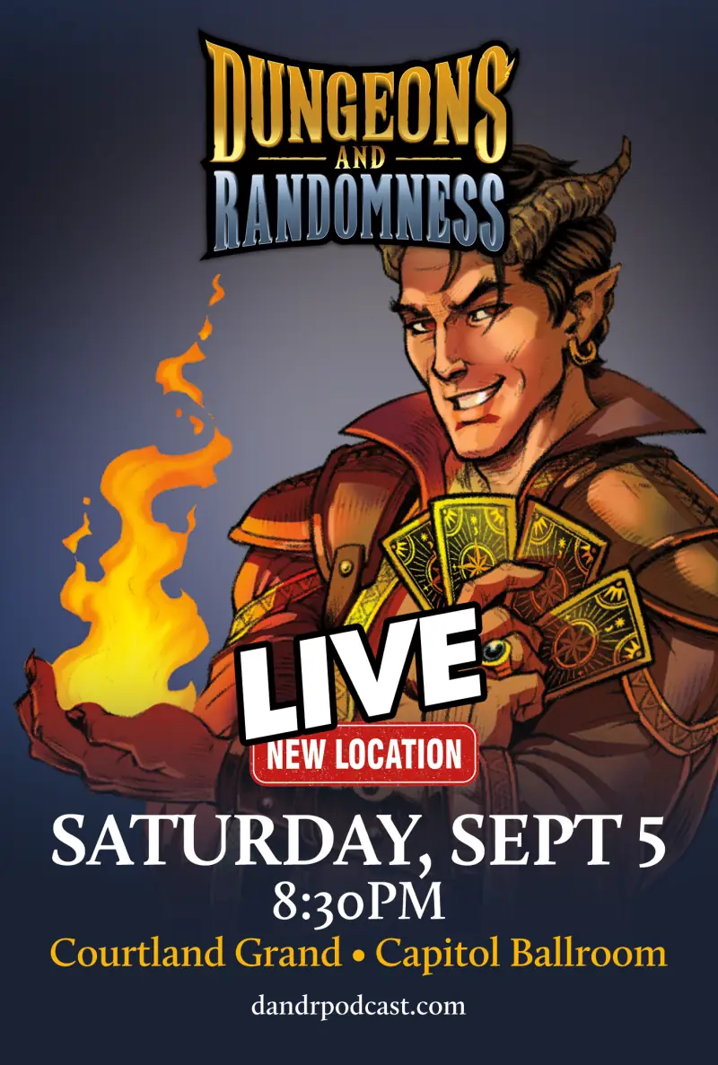 Dungeons and Randomness live at DragonCon 2026