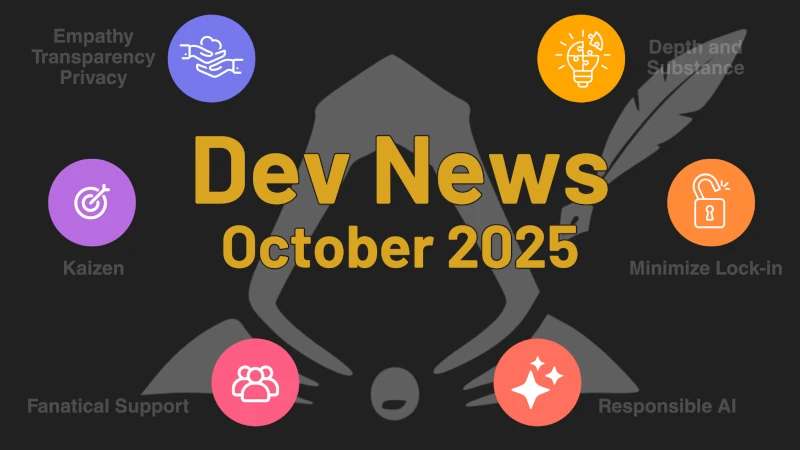 October Updates: AMA, Team Growth, and UI Preferences