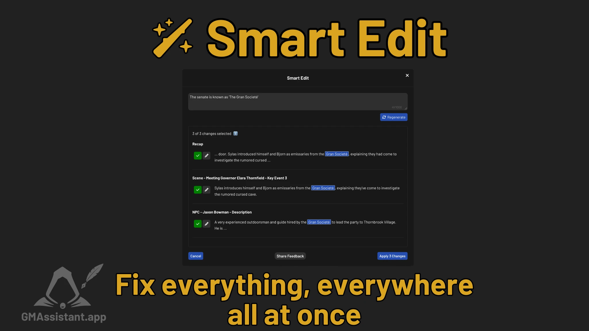 Introducing Smart Edit